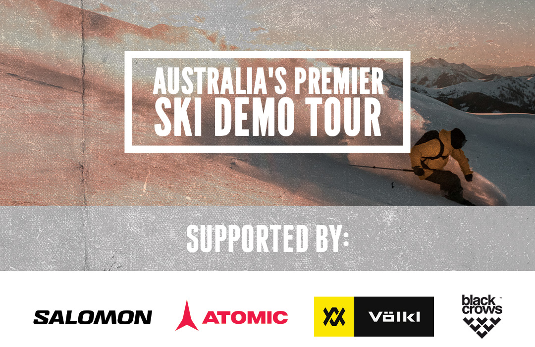 Supported by Salomon, Atomic, Black Crows & Volkl